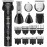 GLAKER Beard Trimmer for Men, Electric Razor for Body, Face, Mustache, Ear, Nose Hair Trimmer, Cordless Hair Clippers 17 Pieces 6-in-1 Shavers for Mens Grooming Kit, Gifts for Gentle (Black)