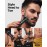 GLAKER Beard Trimmer for Men, Electric Razor for Body, Face, Mustache, Ear, Nose Hair Trimmer, Cordless Hair Clippers 17 Pieces 6-in-1 Shavers for Mens Grooming Kit, Gifts for Gentle (Black)