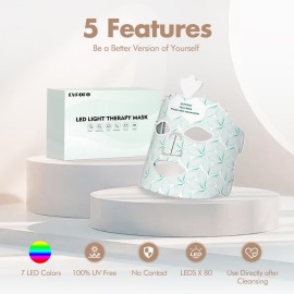 Red Light Therapy Mask for Face, 7 Colors LED Face Mask Light Therapy At Home, Led Face Mask Light Therapy, Green Red Light Therapy Mask for Face, 7 Colors LED Face Mask Light Therapy At Home, Led Face Mask Light Therapy, Green
