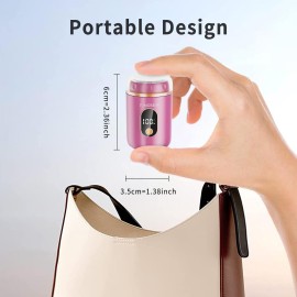JUMGREEN Women\'s Portable Mini Electric Razor, Painless Rechargeable Shaver for Face, Legs, and Underarms - Compact & Travel-Friendly Design-MediumVioletRed JUMGREEN Women\'s Portable Mini Electric Razor, Painless Rechargeable Shaver for Face, Legs, and Underarms - Compact & Travel-Friendly Design-MediumVioletRed
