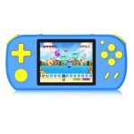 TEBIYOU Handheld Games for Kids Built-in 218 Video Games, Portable Kids Travel Toys for Ages 4-13 with Rechargeable Battery 3.0 HD Screen, Mini Gaming Player Birthday Gifts for Boys Girls (Blue)