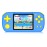 TEBIYOU Handheld Games for Kids Built-in 218 Video Games, Portable Kids Travel Toys for Ages 4-13 with Rechargeable Battery 3.0 HD Screen, Mini Gaming Player Birthday Gifts for Boys Girls (Blue)