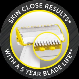 Remington Omniblade Face & Body Shaver for Men, 100% Waterproof, Rechargeable Razor with Removable Head, 35mm Main Blade + 7 Attachments (Adjustable Precision Stubble Combs & Micro Trimmer) Remington Omniblade Face & Body Shaver for Men, 100% Waterproof, Rechargeable Razor with Removable Head, 35mm Main Blade + 7 Attachments (Adjustable Precision Stubble Combs & Micro Trimmer)