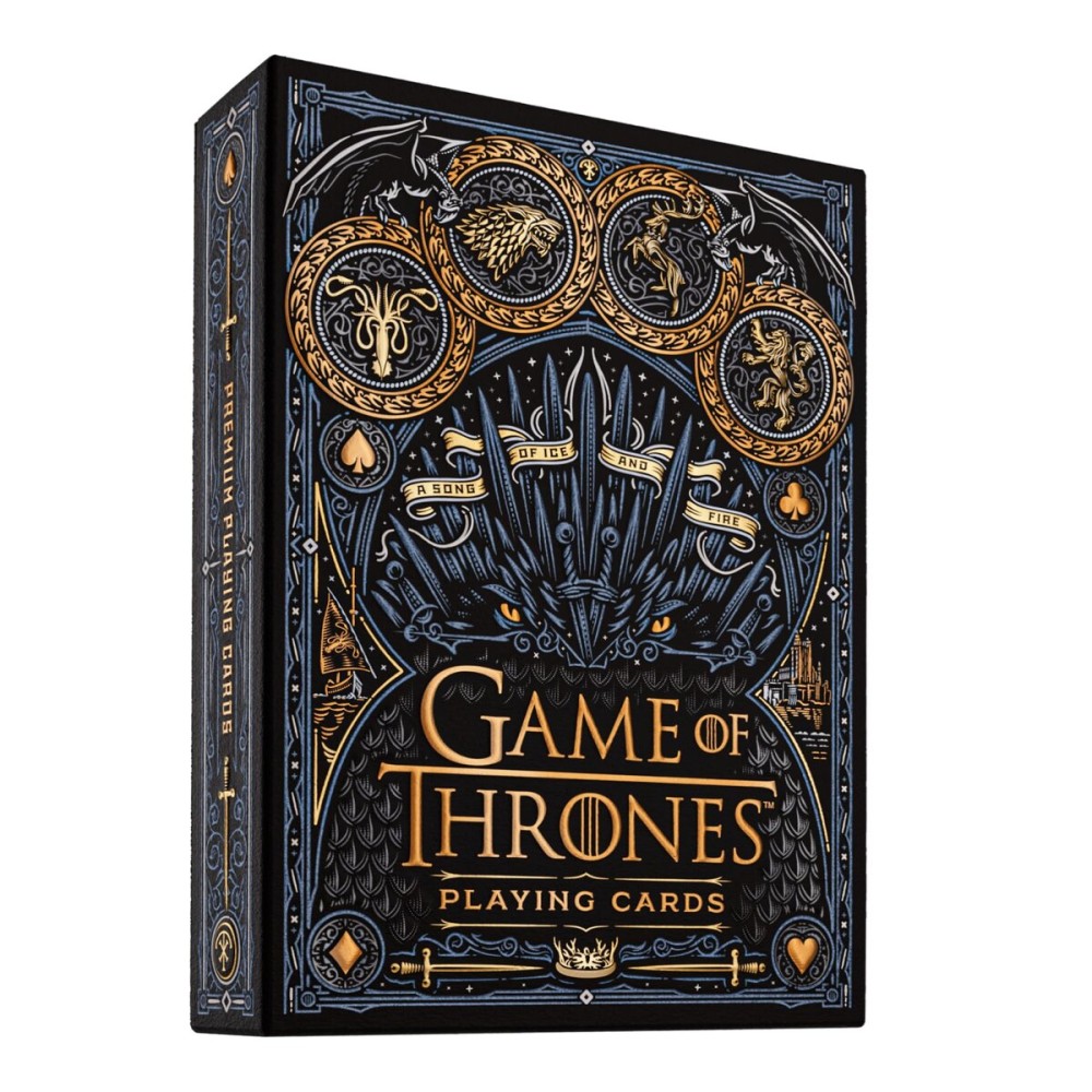 theory11 Game of Thrones Playing Cards, Premium Playing Cards, Poker Size Standard Index, Luxury Playing Cards