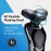 Electric Razor for Men, Electric Shaver, Rotary Shavers for Face Rechargeable Cordless with Sideburns Trimmer Nose Hair Trimmer, Waterproof Wet Dry Shaving