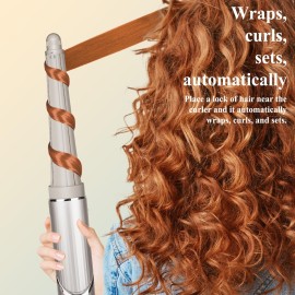 Chivixe 20mm/0.78 inch Long Curling Barrels Attachment Compatible with Shark FlexStyle Accessories, Auto-Wrap Curling Iron Curlers to Create Natural Classic and Textured Waves