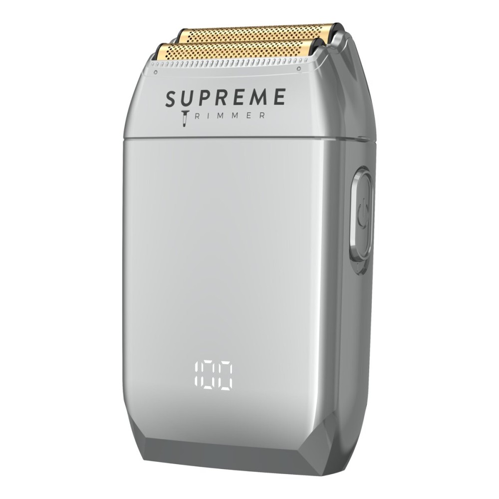 Supreme Trimmer Crunch Electric Razor for Men | 150 Minute Runtime, Waterproof Wet/Dry Men\'s Electric Corded/Cordless Double Foil Shaver for Stubble | STF602