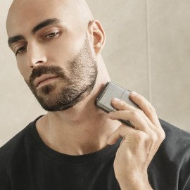 Compact Travel Electric Foil Shavers for Men Face - Portable Electric Razors for Mens Bald Head Body Waterproof Wet/Dry - Dual-Action Blades for Close Shaving - USB-C Rechargeable Compact Travel Electric Foil Shavers for Men Face - Portable Electric Razors for Mens Bald Head Body Waterproof Wet/Dry - Dual-Action Blades for Close Shaving - USB-C Rechargeable
