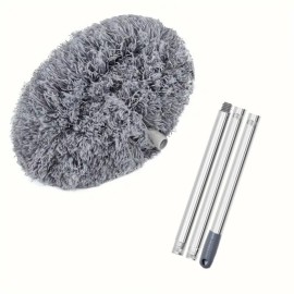 MLHpeak Ceiling Fan Cleaner Duster, Adjustable and Removable Fan Blade Cleaner from 18 to 62 Inches for Cleaning Walls Bookshelves Furniture Door Window Top (Gray) MLHpeak Ceiling Fan Cleaner Duster, Adjustable and Removable Fan Blade Cleaner from 18 to 62 Inches for Cleaning Walls Bookshelves Furniture Door Window Top (Gray)